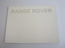 Land Rover Range Rover LM L322 V8 TDV8 Geländewagen Prospekt 9.2008