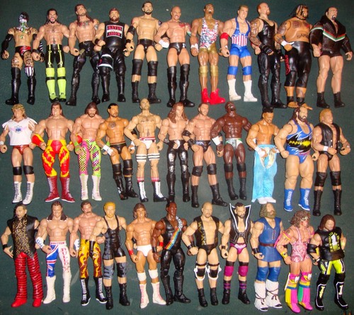 Wwe wrestling figuren mattel - figuren,