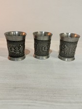 3 Stück Schnapsbecher aus