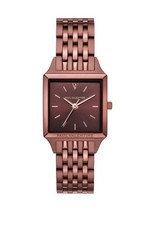 Paul Valentine Damen Uhr Vindemia Coffee Roségold Edelstahlgehäuse Elegant - Neu