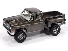 CHEVROLET Silverado - Stepside 4x4 - 1981 - graystone poly - Auto World 1:64