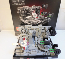 LEGO 75329 Star Wars  Diorama Death Star Trench Run mit BA und OVP
