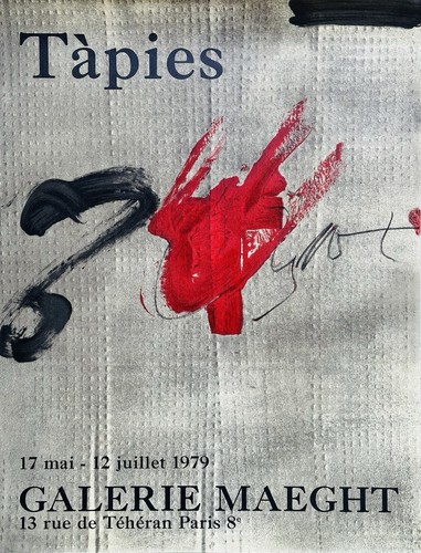 Original antoni tapies galerie - antoni,