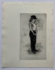 Karl adser 1912 1995 - 1912-1995, radierung