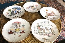 Set 5 Antiken Teller