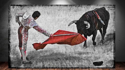 Leinwand bild xxl pop - bild, art