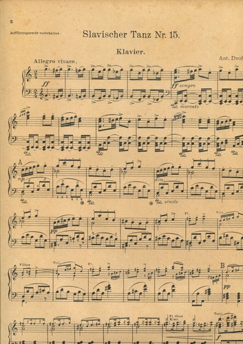 Anton dvorak slavischer tanz - slavischer,