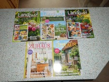 Konvolut mit 3 Ausgaben der Zeitschrift "Landlust" von 2025,mit 2 Sonderausgaben