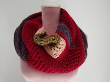 Dreieck-Schultertuch Schal* Handarbeit gestrickt *kuschelig weich , groß