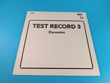 Test Record 3 Dynamics - 12"