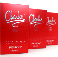 Revlon Charlie RED Eau de Toilette EdT Spray orientalischer Damen Duft 3x 100ml