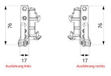 Maco Ecklager Falzecklager