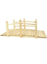 Holzbogenbrücke mit