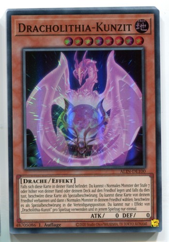 Dracholothia kunzit - yu-gi-oh!,