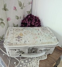 Alter Koffer Fleur de lis Maison - French Shabby chic 