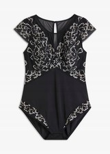 Spitzenbody mit transparenten