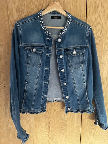 Oliver denim jacke mit - oliver,