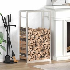 Brennholzregal Edelstahl