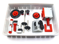 Fischertechnik 1 6V-Motor-Set + Stufengetriebe, grau/schwarz (ft-Nr. 31039 u.a.)