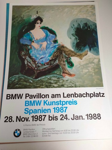 Plakat ubeda romero bmw - plakat,