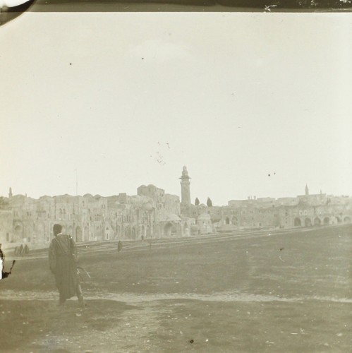 Jerusalem foto stereo vintage - jerusalem,
