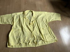 KEKOO WUNDERSCHÖNE WEITE JACKE GELB GR.4 LAGENLOOK