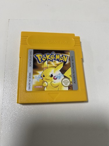 Pokémon gelbe edition - pokémon, game