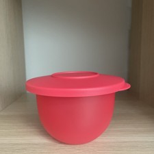 Tupperware Junge Welle Schüssel 550 Ml rot Mit Deckel Neu