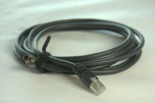 Red gig right cat5e - red, right-to-cat5e