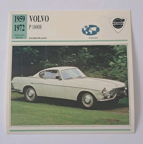 Tourenwagen volvo 1800s - volvo,