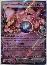 Pokemon Team Rockets Mewtu ex