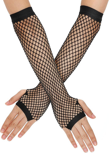 Netzhandschuhe mesh fishnet - netzhandschuhe,