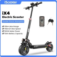 10 Zoll Off-road Tyre Elektro-Scooter 800w Elektroroller 45km/h 15AH Bluetooth