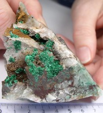 MALACHIT in Quarz Farm