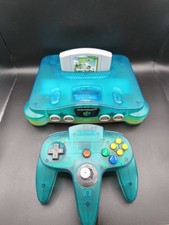 n64 konsole ice blue