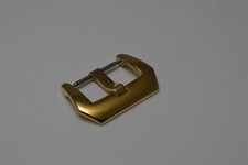 Breitdornschließe, Dornschließe Gold poliert in 20mm, PRE-V-Style