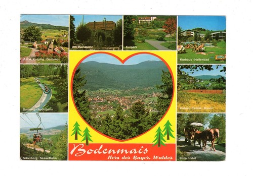 Ansichtskarte bodenmais - ansichtskarte, /