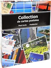 Exacompta 96115E Premium Postkarten-Sammelalbum Hochformat für 200 Postkarten, m