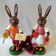 2 Osterhasen 9,6 cm Oster