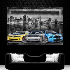 LEINWAND BILD ER XXL DODGE