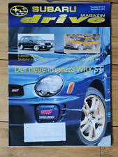 Prospekt SUBAU IMPREZA WRX STI STX CROSSOVER FORESTER NR.9/2001