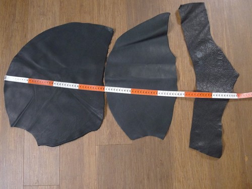 Lederrest rind schwarz - rind,
