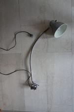 Schwanenhals Lampe Kugelgelenk Lampe  Industriedesign Loft 30 er Jahre  SZARVASI