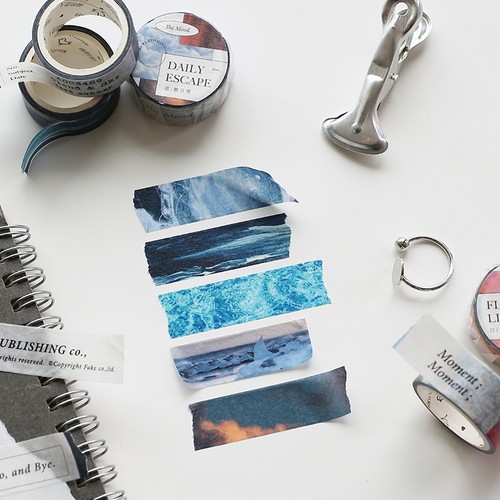 Washi tape mit naturmotiven - tape, 6