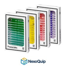 Mikroskop Objektträger 48 Stück Biologie Lehrmaterial für Kinder Schüler