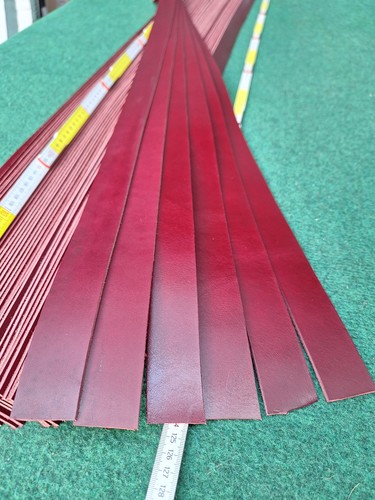 Lederriemen weinrot 3mm - 38,