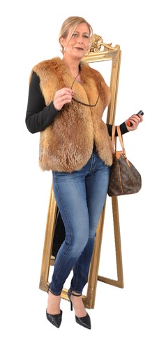 A5986 fuchs weste fuchsjacke - a5986,