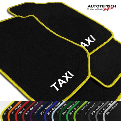 Fußmatten druck taxi - druck, für