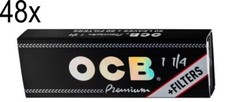 OCB Black Premium 1 1/4 +