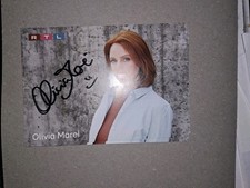 Autogrammkarte Olivia Marei